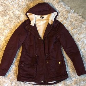 H&M maroon jacket